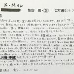 武蔵野市境　足腰の痛み　50代女性　K.Mさん